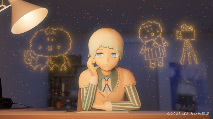 『ぽぷろい放送局』場面写真　&copy;2023 ぽぷろい放送局