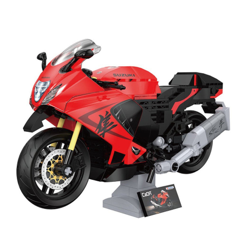 CaDA ブロック 1:12 (299ピース) SUZUKI Hayabusa