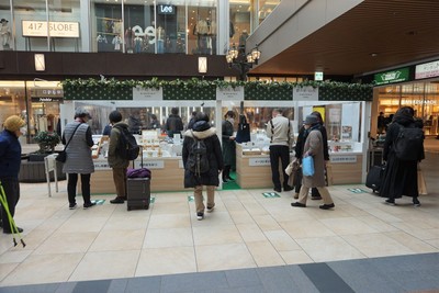 令和2年12月の販売会の様子