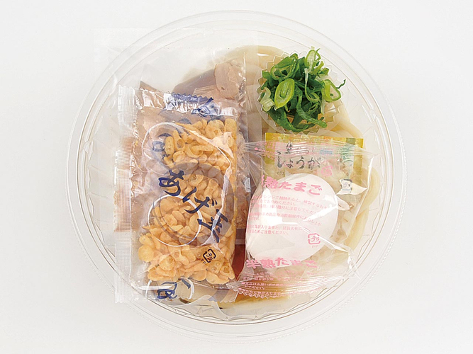 「半熟玉子の冷しぶっかけうどん」画像（画像はイメージです。）