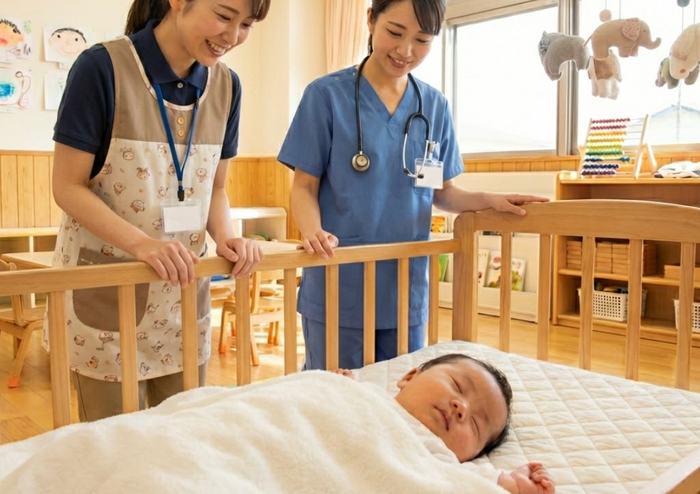 看護師と保育士が見守る環境を作りたい