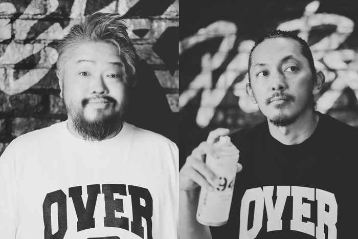 OVER ALLs｜ミューラルアーティスト(赤澤岳人［左］／山本勇気［右］)