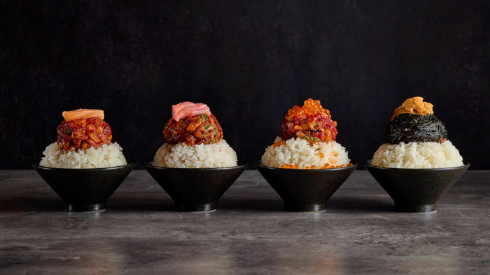 ▲「牛と米　シェフガーデン店」のBAKUDAN丼