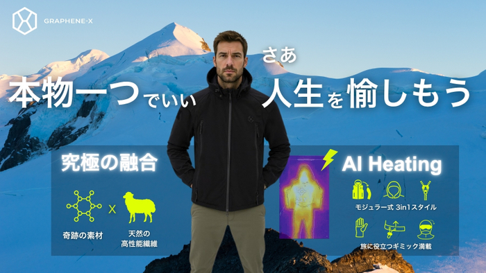 先端技術・精巧設計・融合素材で全天候対応！これ一つでOKの男心くすぐるライフギア