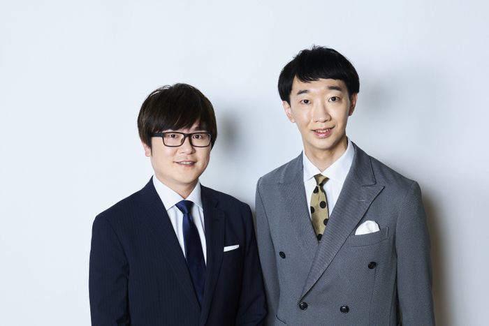 ラバーガール(左・飛永 翼、右・大水 洋介)
