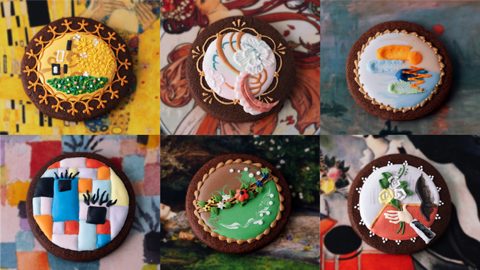 6種類の異なるデザイン