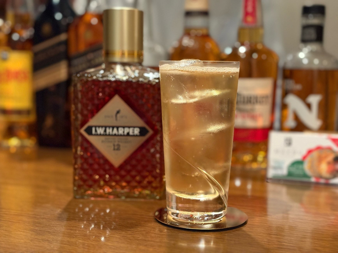 IW.HARPRER 12年　ソーダ割り　