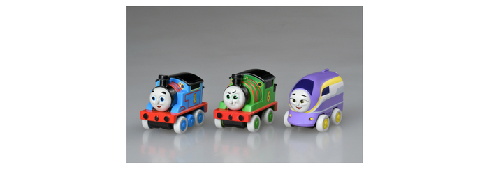 「チョロQ きかんしゃトーマス」3種(トーマス/パーシー/カナ)