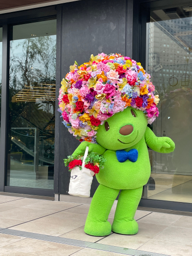 2022年ガーデンベアグリーティングイベントの様子