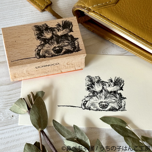 鼻ぺちゃ展 グッズ：うちの子はんこ工房