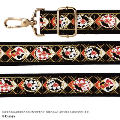 ディズニー ツイステッドワンダーランド ショルダーストラップ(ハーツラビュル 商品イメージ)