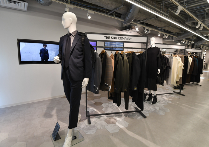 店内イメージ:THE SUIT COMPANY 新宿本店
