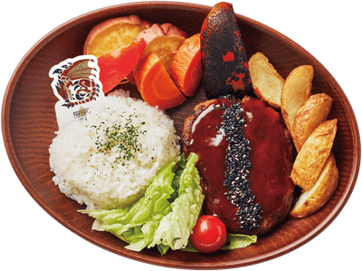 ▲ハンター飯プレート ~リオレウスの尻尾~ /1,800円(税込)