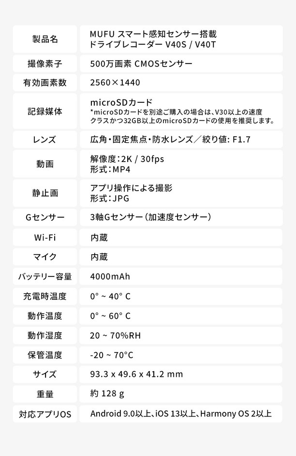 製品仕様