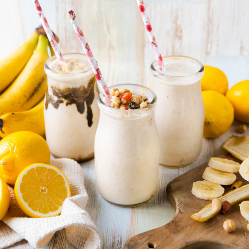 生はちみつ&times;バナナジュース