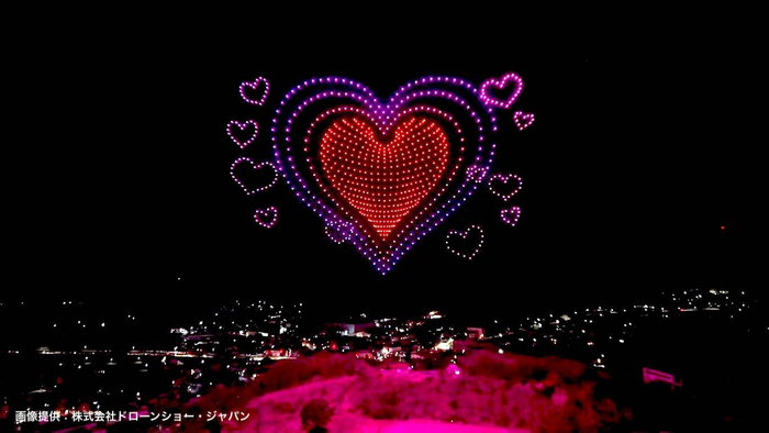 ドローンショー画像