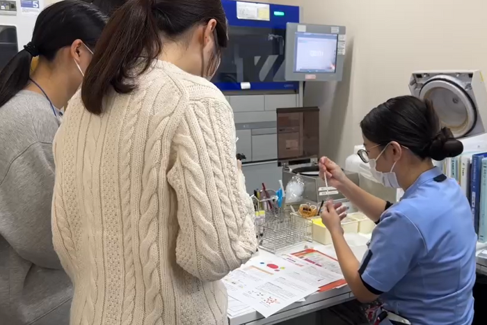 血液検査体験