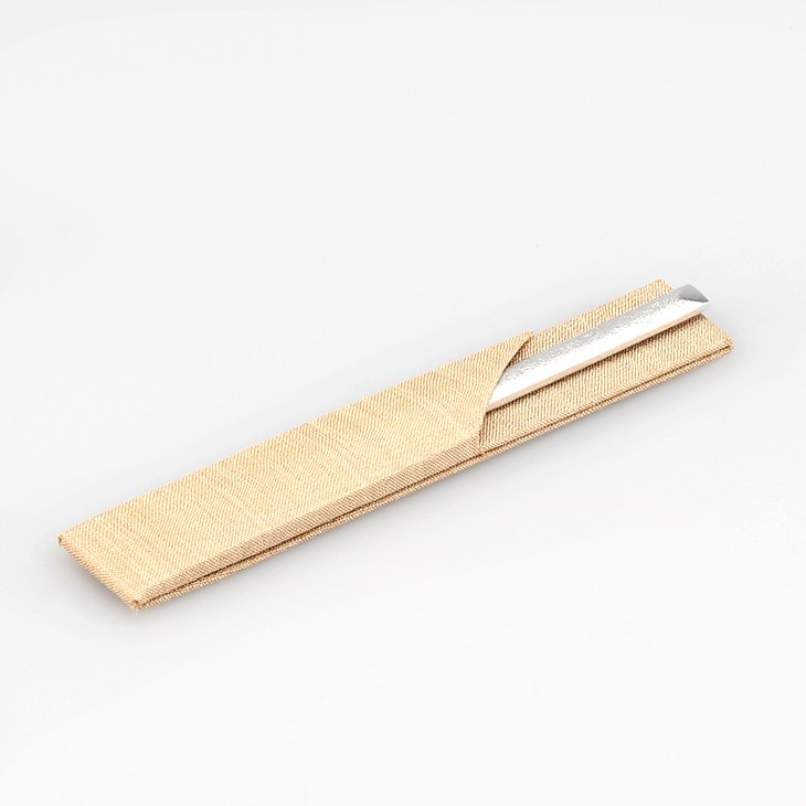 「旅のお土産(2)」四津川製作所の「Wagashi Fork」(鞘付き)
