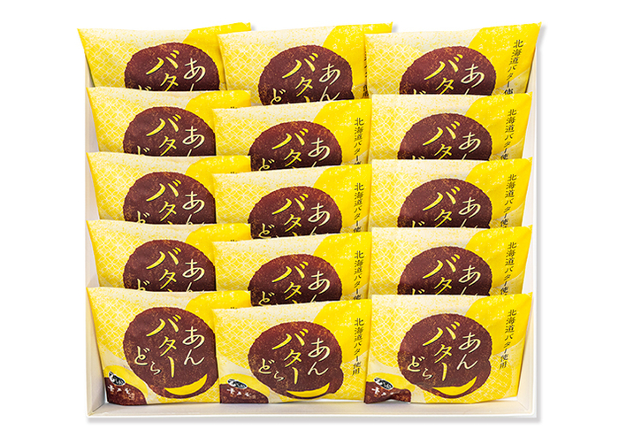 あんバターどら15個入　4,100円