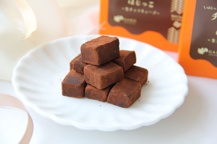 チョコサンドのはじっこ~生チョコキューブ~