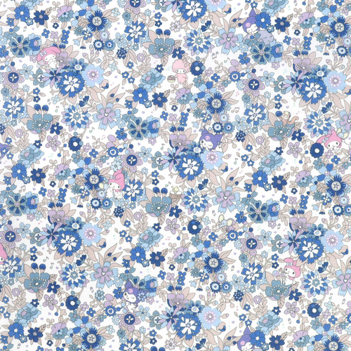 マイ・フローラル・フレンズ ブルー