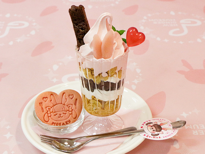 ニュージンジャーパフェ＆もえあずイワシカクッキー