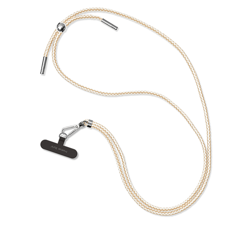 ベージュ&times;ホワイト