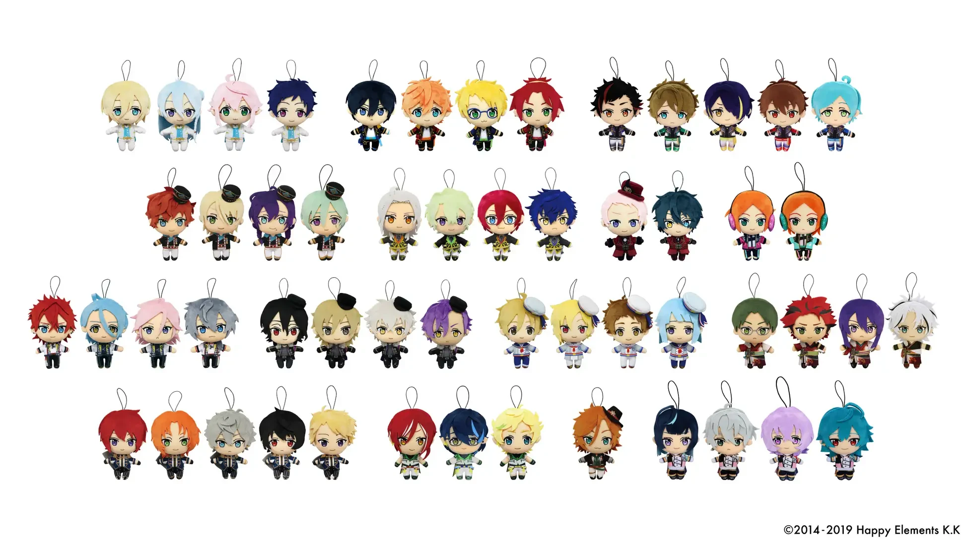 ▲『あんさんぶるスターズ！！』ぬいぐるみ(全54種)