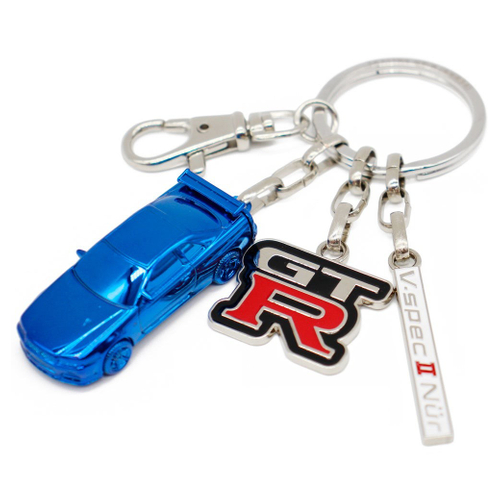 日産スカイライン GT-R (BNR34) キーリング