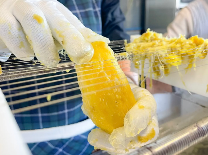 製造工程：切断