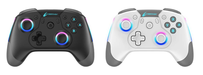『CYBER・ゲーミングコントローラー HG 無線タイプ（SWITCH用）』《ブラック》《ホワイト》