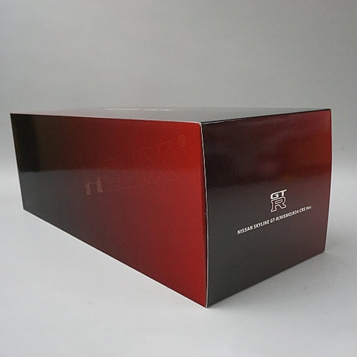 モーターヘリックス 1/18スケール M84002 三菱 Lancer Evolution IV ピレネーブラックパール