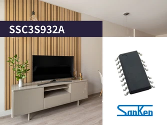 サンケン電気、LLC電流共振型電源用コントロールIC 「SSC3S932A」の量産を開始　 小型・高効率な電源設計に貢献し、瞬間的な高出力要求にも対応