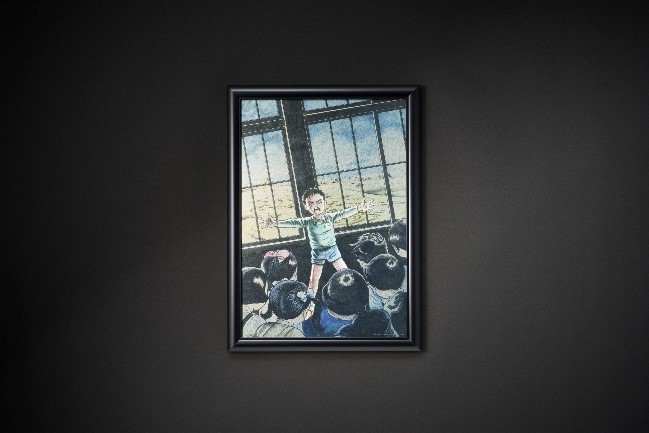 メタルグラフィアート【楳図かずお_漂流教室】