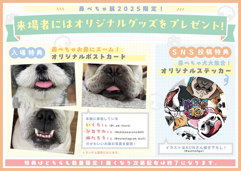 オリジナルグッズプレゼント