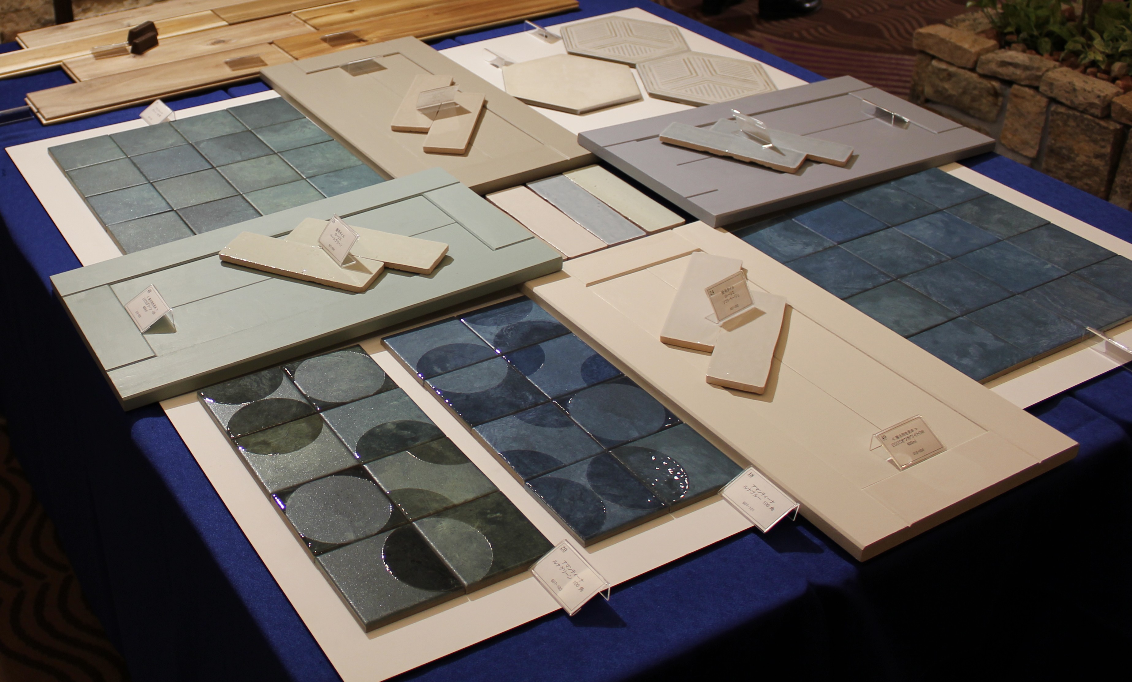 ６月10日に行われた代理店総会での展示の様子