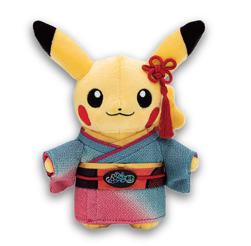 ぬいぐるみ ポケモン&times;工芸展のピカチュウ　2,640円（税込）