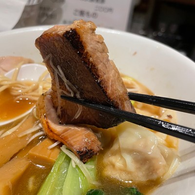 分厚い煮豚