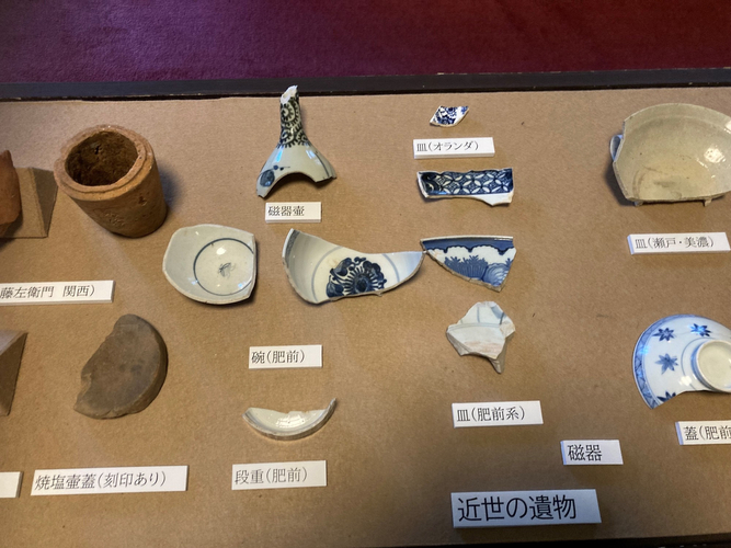 出土品（近世の遺物）