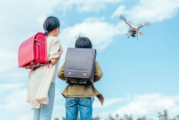 ドローンを通じて未来のDX人材を育成(イメージ)