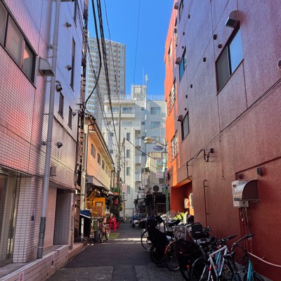店舗のある横丁