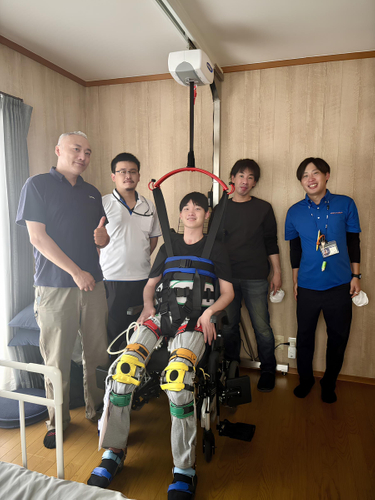 コウさんとスタッフ