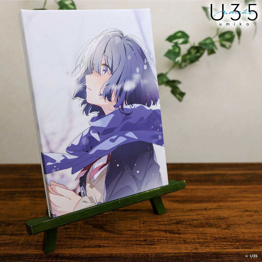 U35 キャンバスアート「雪の下」