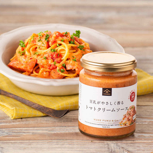 豆乳がやさしく香る トマトクリームソース:580円(税込)