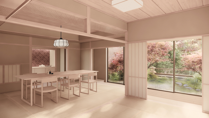 特別室「翠林」リビング