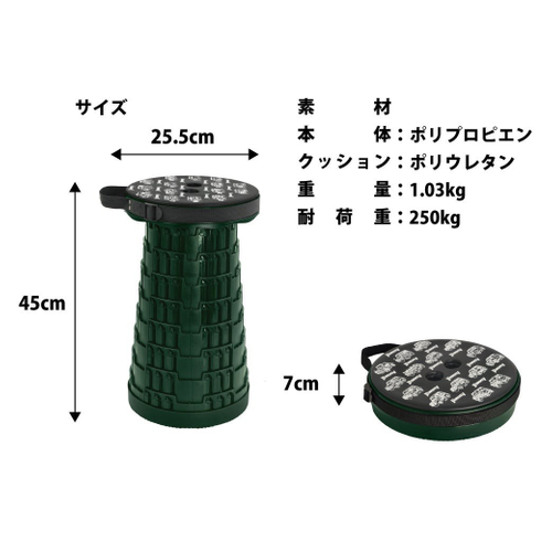 タイヤ型折り畳み椅子 SUZUKI JIMNY HISTORY