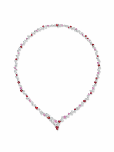 スパークリングクラスター・ネックレス