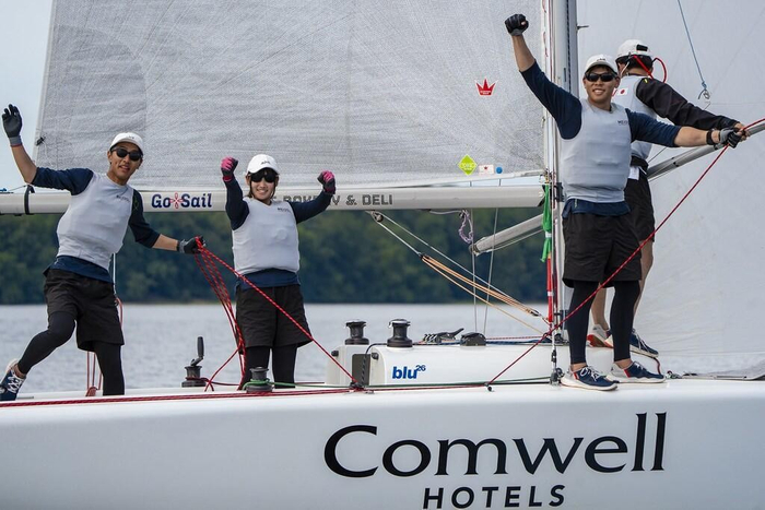 世界の強豪に挑んだヨット部の選手たち