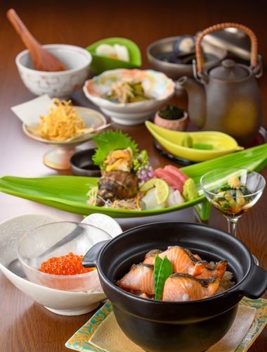 【5食限定】秋限定 はらこ飯土鍋炊き　7,300円