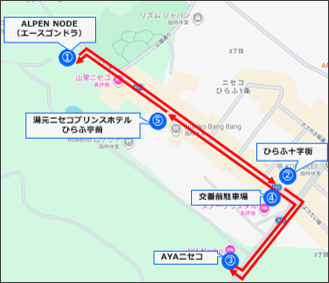 走行ルート